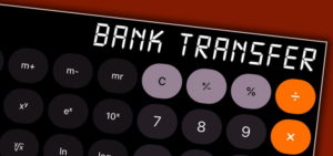 bank transfer calculator screenshot