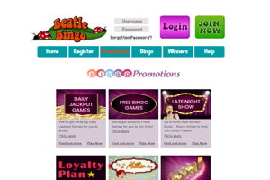 beatle bingo website screenshot