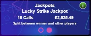 Bingo Bowl Lucky Strike Jackpot