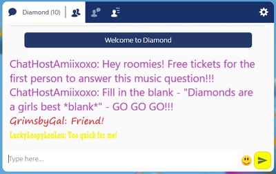 Bingo Side Games Chat room