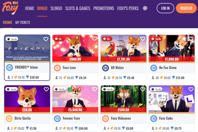 foxy bingo screenshot