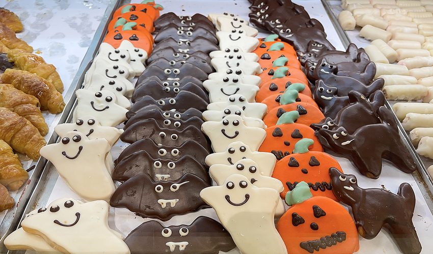 Halloween Themed Biscuits