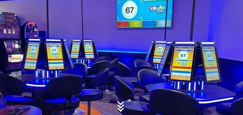 Live Stream Digital Bingo Terminals and Seating