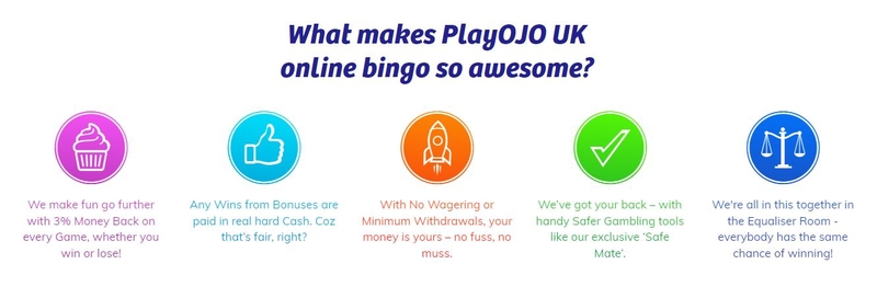 PlayOJO Benefits